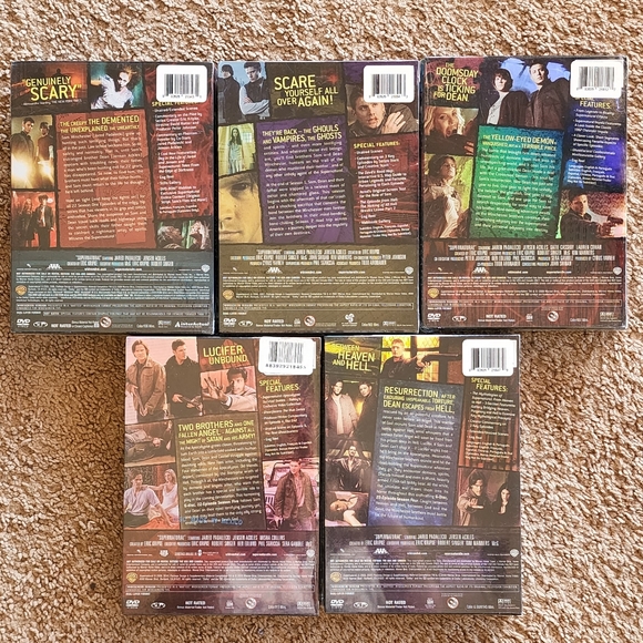 Supernatural Season 1-5 in Dvd's - Picture 2 of 15